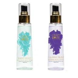 CRAZY OWL Set Of 2 Aqua Musk & Jasmine Body Spray 100 ml Each-13