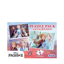 Frank A Set of 3 Frozen 2 Puzzles 60 Pieces Each - 5+Years image 5