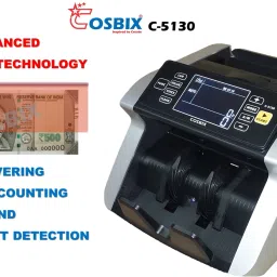 COSBIX Currency / Cash / Note Counting Machine Counterfeit Detection Large LCD Display Note Counting Machine image 2