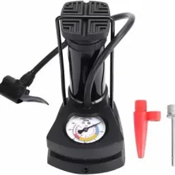Mini Bike Pump Foot Activated Floor Pump Air Pump for car and Bike Bicycle Ball, Balloon, Float, Bicycle, Car, Volleyball Pump, Motorcycle, Inflatable Furniture Pump-picture-24