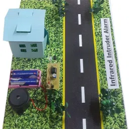 Infrared Intruder Alarm Science P Model Project for Exhibition.-image-26
