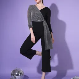 Self Design Women With Attached Dupatta Jumpsuit-picture-29