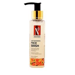 NutriGlow Advanced Organics Skin Whitening Sustainable Face Wash with Peach Extracts 100 ml image 2