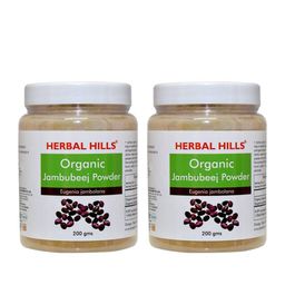 Herbal Hills Organic Jambu Powder (JamunPowd_200 gm each_PO2)-image-44