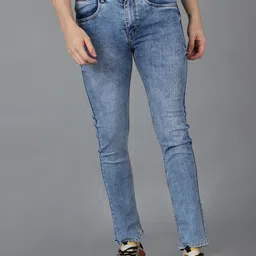 Urbano Fashion Men Slim Fit Heavy Fade Stretchable  Cotton Jeans-picture-51