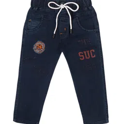 Wish Karo Boys Classic Printed Clean Look Stretchable Cotton Denim Jeans-picture-23
