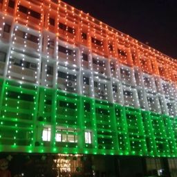 42 LEDs 11 m Orange, White, Green Steady String Rice Lights-10