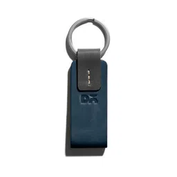 DailyObjects Blue & Grey Textured Leather Trooper Key chain-24