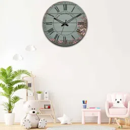 olive tree 15 Inches Classic Wooden Clock-picture-6