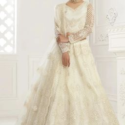 Embroidered Semi Stitched Lehenga Choli-image-70