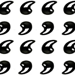 BBS PRO 16 Pcs Soft Silicone Realme Neckband R2 In The Ear Headphone Cushion-image-59