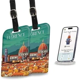 Florence Smart Bag Luggage tag pack of 2 Location Smart Tracker-40