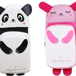 PANDA PENCIL PANDA Art Artificial Leather Pencil Boxes-image-79