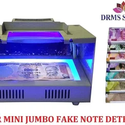 DRMS STORE Mini jumbo Fake note Detector With UV and Magnifying Glass Handheld Currency Detector image 2