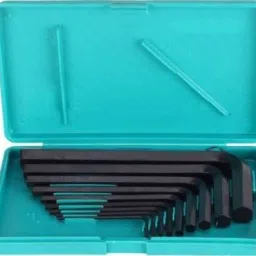 9 Pieces Hex Wrench L Shape Repair Tool Allen Key Set-21