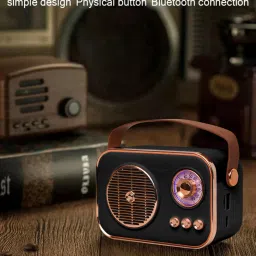 Monrix Bluetooth Wireless Speaker |10W RMS |USB/AUX Input | Hands-Free Calling (RM-363) 7 W Bluetooth Speaker image 3