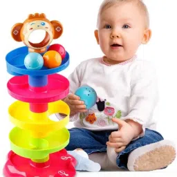 fortay 5 Layer Plastic Stack, Drop and Go Ball Drop image 5