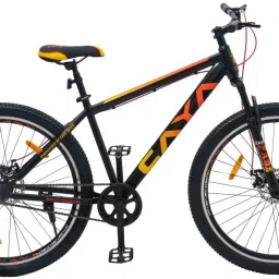 Fade 27.5" Satin Matte Black Double Alloy Rim Dual Disk Brake & Front Suspension 29 T (inch) Hybrid Cycle/City Bike-image-18