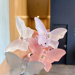 CHRONEX Set Of 3 Assorted Butterfly Claw Clip image 3