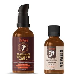 Fantraa Men Set Of 2 Beard & Hair Growth Oil 80 ml-25