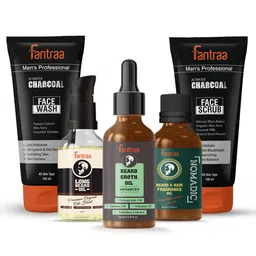 Fantraa Men Set of 5 Face and Beard & Moustache Care Kit-5
