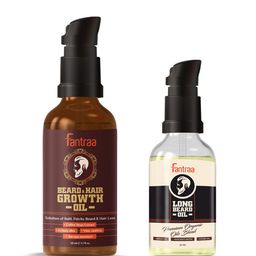 Fantraa Men Set Of 2 Beard & Hair Growth Oil-24