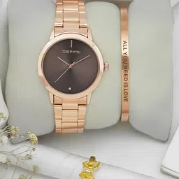 JOKER & WITCH Women Shine Harmony Love Triangle Watch Gift Set JWLT658-image-4