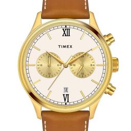 Timex Men Dial & Leather Straps Analogue Watch TWEG19806-54