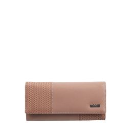 Mochi Peach-Coloured Textured Purse Clutch-46