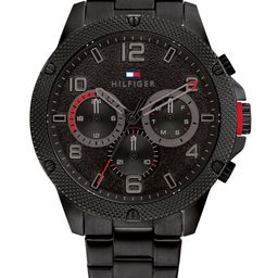 Tommy Hilfiger Men Patterned Dial Stainless Steel Bracelet Style Analogue Watch TH1792030-24