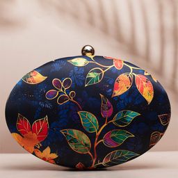 ARTKLIM Ethnic Motifs Batik Printed Box Clutch-image-42