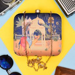 ARTKLIM Printed Box Clutch-image-27