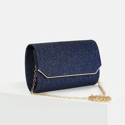 Forever Glam by Pantaloons Embellished PU Box Clutch-27