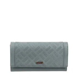Mochi Women Geometric Textured Envelope Wallet-10