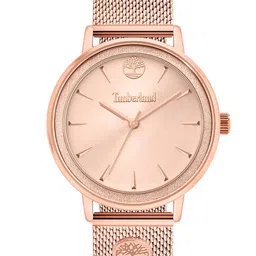 Timberland Women Rose Gold-Toned Solid  Analogue Watch-TBL.15961MYR/32MM-image-22
