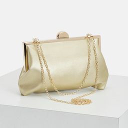 Forever Glam by Pantaloons Shoulder Straps Twist PU Purse Clutch-picture-8