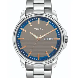 Timex Men  Dial & Stainless Steel Straps Analogue Watch TWEG17213-15