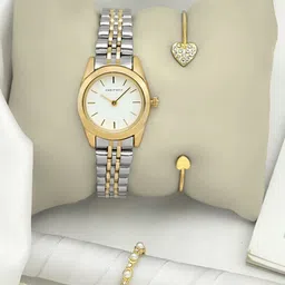 JOKER & WITCH Women Shine Glame Love Triangle Analogue Watch Gift Set JWLT708-image-6