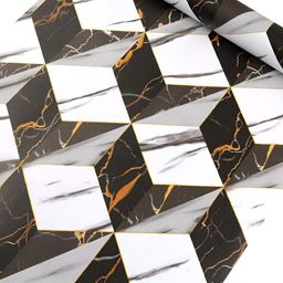Asian royal Black & White Self Adhesive Wall Sticker-picture-34