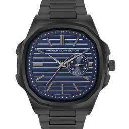 French Connection Men Dial & Stainless Steel Straps Analogue Watch-FCB1BBM-33