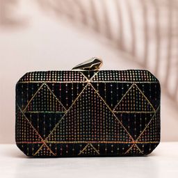 ARTKLIM Embroidered Box Clutch-image-7