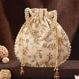 Jazz and Sizzle Embroidered Potli-33