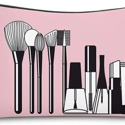Women Pink Cosmetic Bag-image-99