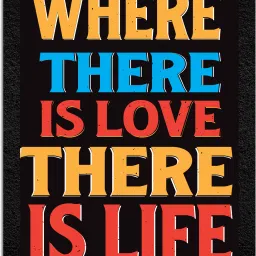Modern Inspiring Wall Painting for Office, Home, Bedroom & Study Room Decor Acrylic 14 inch x 11 inch Painting-39