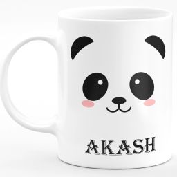 Akash Printed Ceramic Coffee, Cute Panda Printed Best Gift For Friends,Brother , Kids ,Children Ceramic Coffee Mug-16