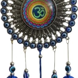 Wind Chime Cum Dream Catcher Copper Windchime-image-97