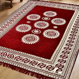 Maroon Cotton Carpet-25