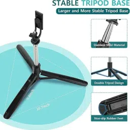 Pharaoh R1S Selfie Stick Tripod AA31 Bluetooth Selfie Stick image 4