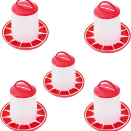 semi automatic chicken,duck, 1.5kg Feeder-5pcs Common Bird Feeder-12