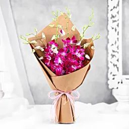 Royal Purple Orchids Bunch-image-87